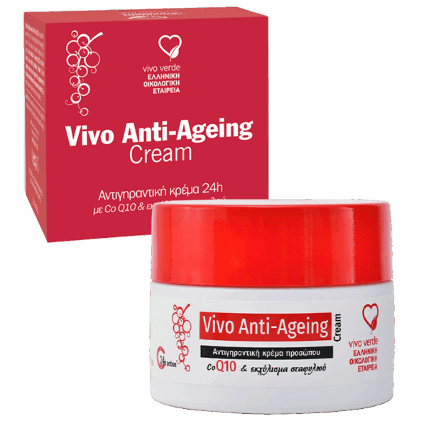 vivo anti ageing Αντιγηραντική Κρέμα Προσώπου 24h 50ml