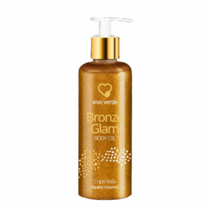 vivo verde body dry oil shimmer bronze glam 150ml