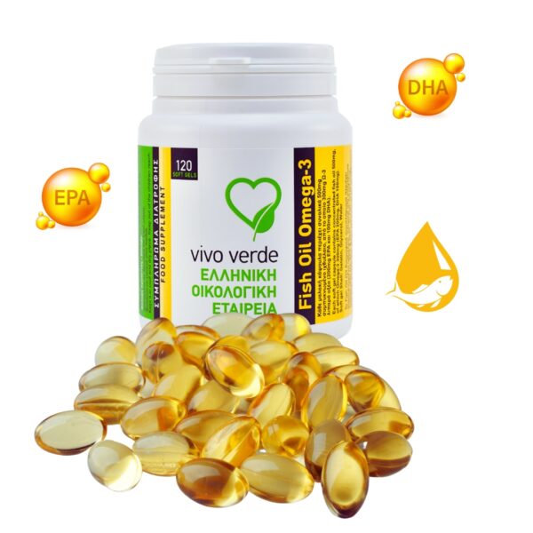 fish oil Ω3 120caps/500mg Λιπαρά Οξέα