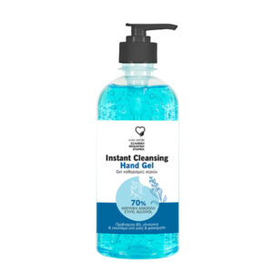 gel Καθαρισμού Χεριών με 70% αιθυλική αλκοόλη 500ml