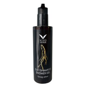 vivo verde Σαμπουάν & Αφρόλουτρο με ginseng 2σε1 250ml