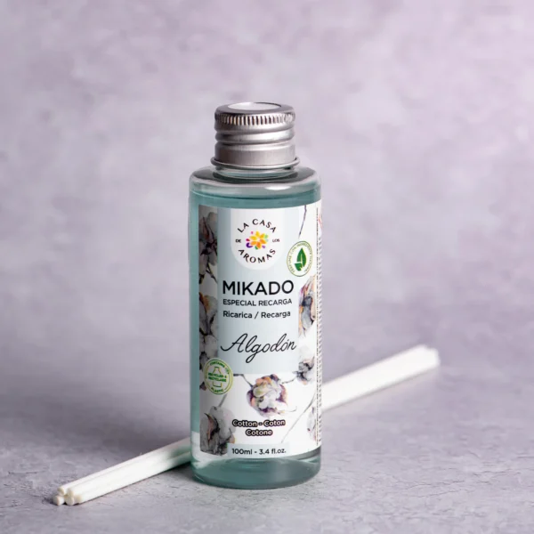 Αρωματικό χώρου με sticks Βαμβάκι 100ml