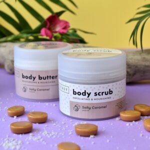 ecstasy body scrub salty caramel 250gr