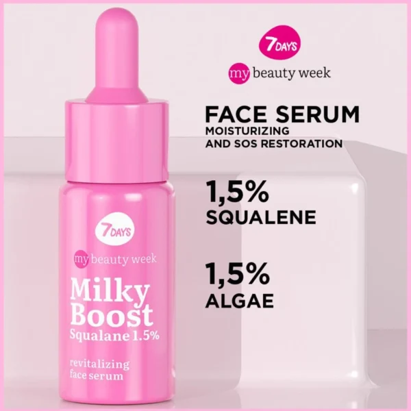 7days milky boost revitalizing face serum με Σκουαλάνιο 20ml