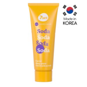 7days korean face soda peeling με Βιταμίνη c & Σόδα 80ml