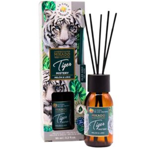 Αρωματικό Χώρου tiger mystery με sticks lily & Πεπόνι 100ml