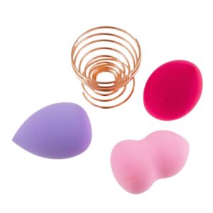 assim Σετ 3 Σφουγγαράκια για foundation & concealer με θήκη